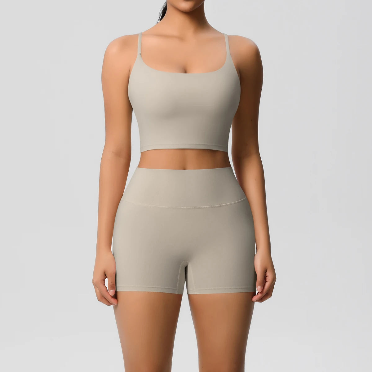 2-Piece Yoga Set (Bra & Shorts)