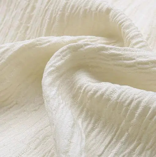 Lace-Spliced Long-Sleeve Blouse