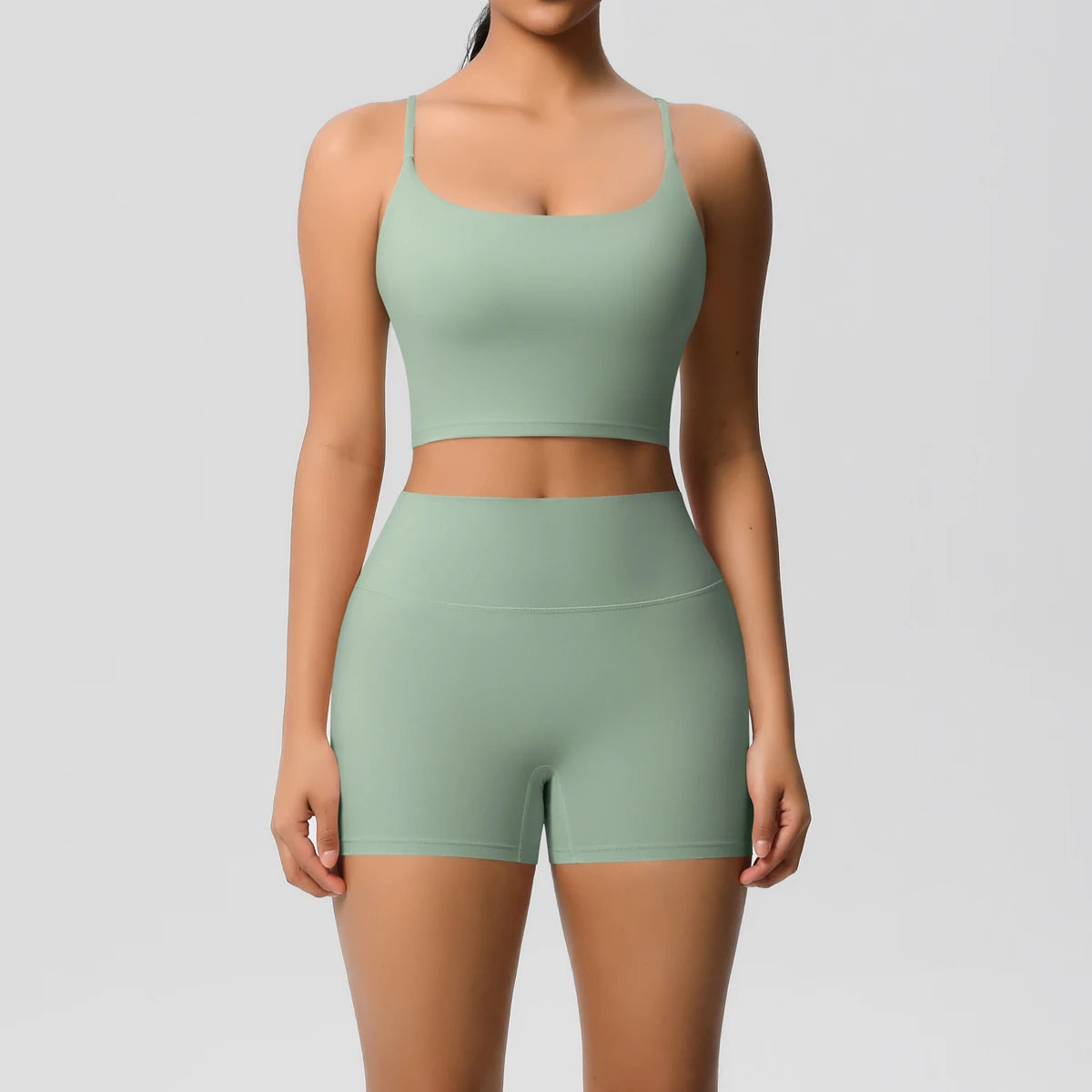 2-Piece Yoga Set (Bra & Shorts)