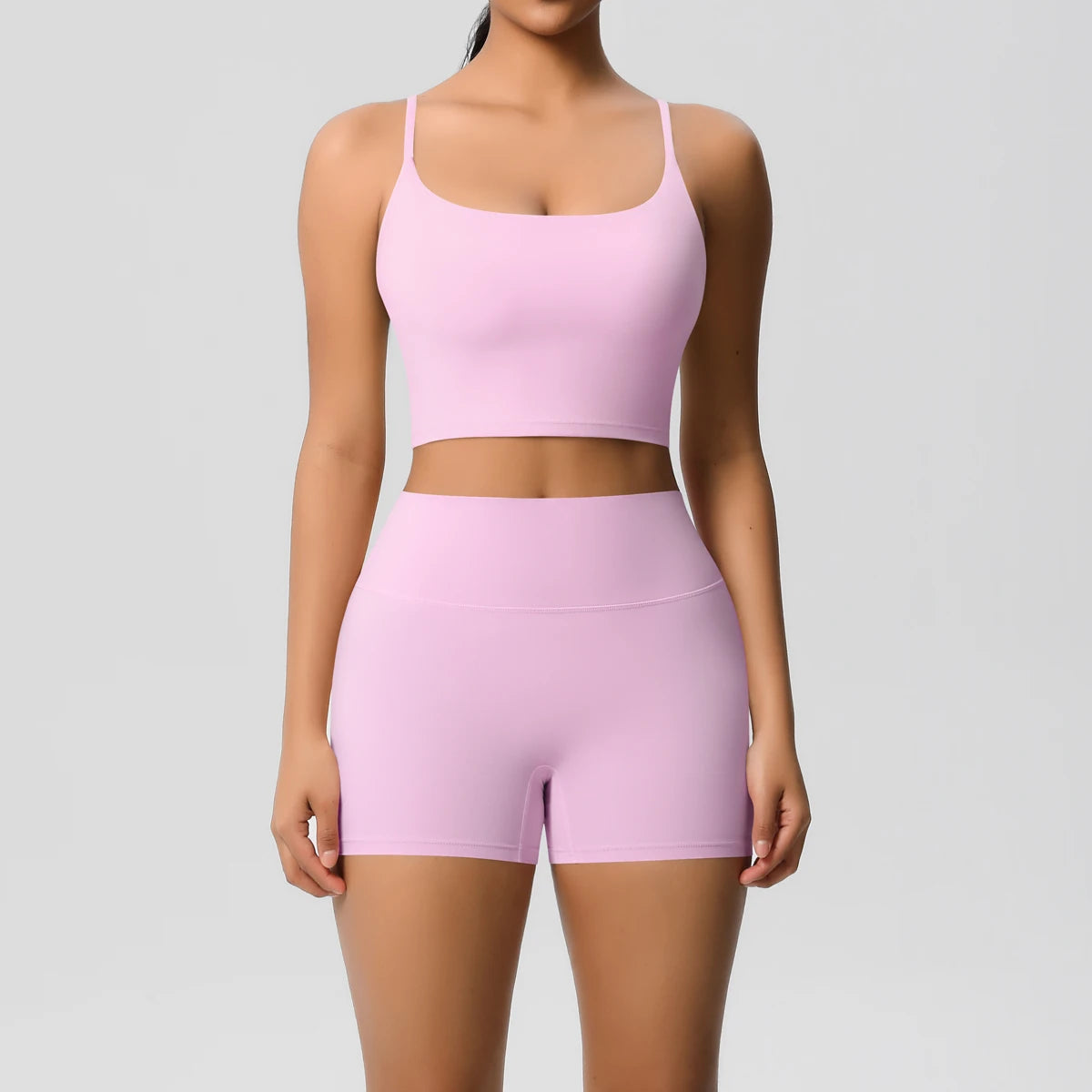 2-Piece Yoga Set (Bra & Shorts)