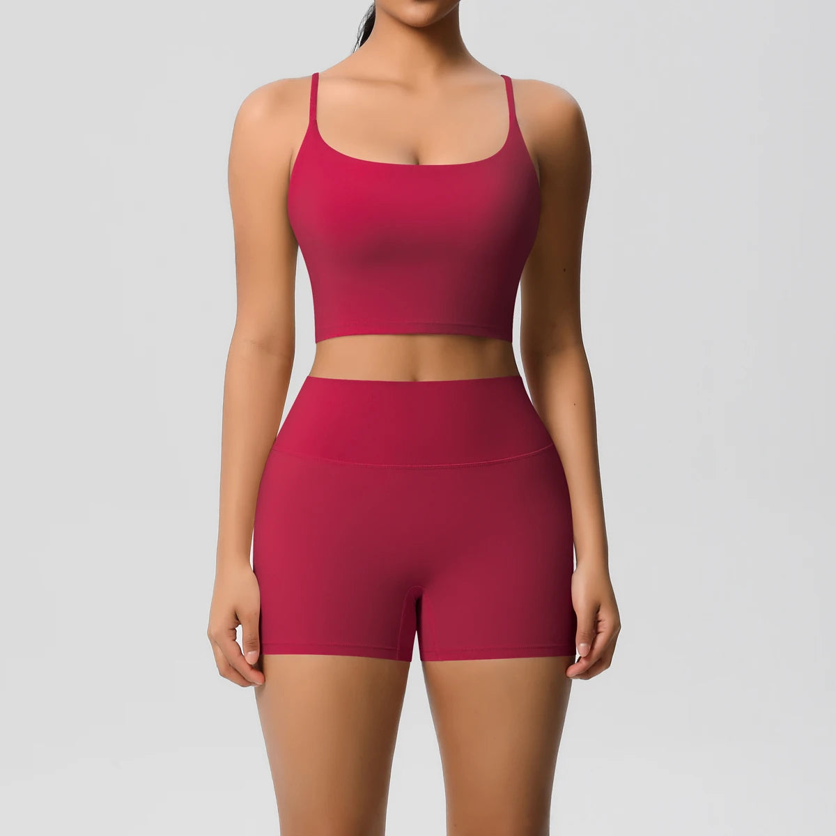 2-Piece Yoga Set (Bra & Shorts)