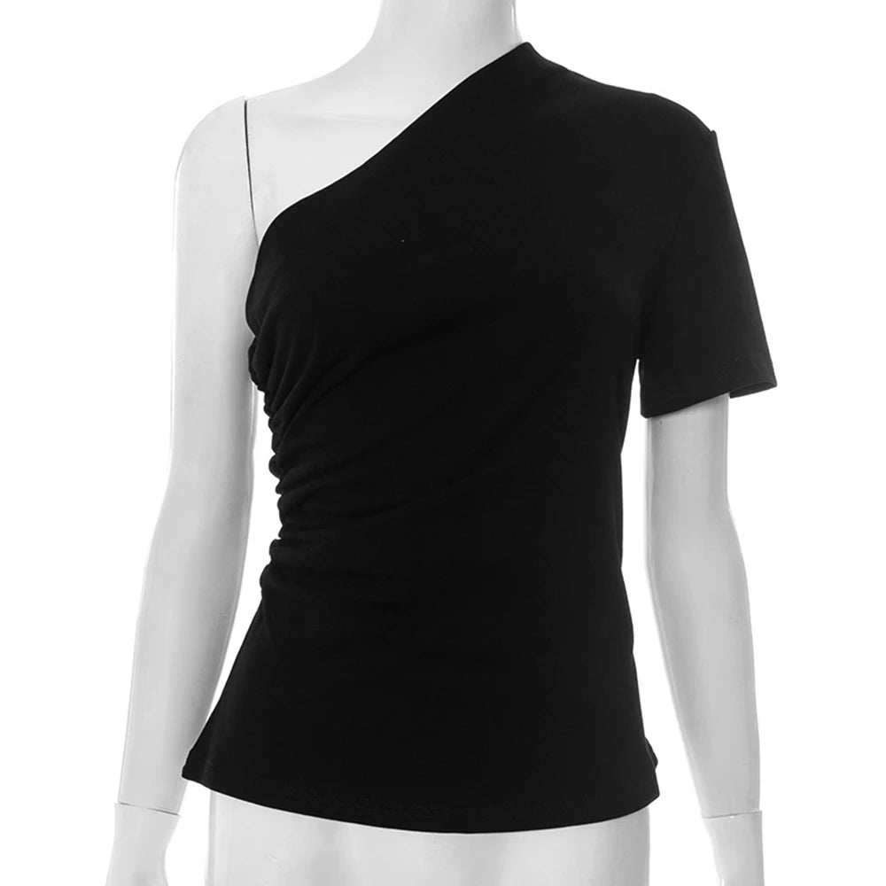 One-Shoulder Vest Top