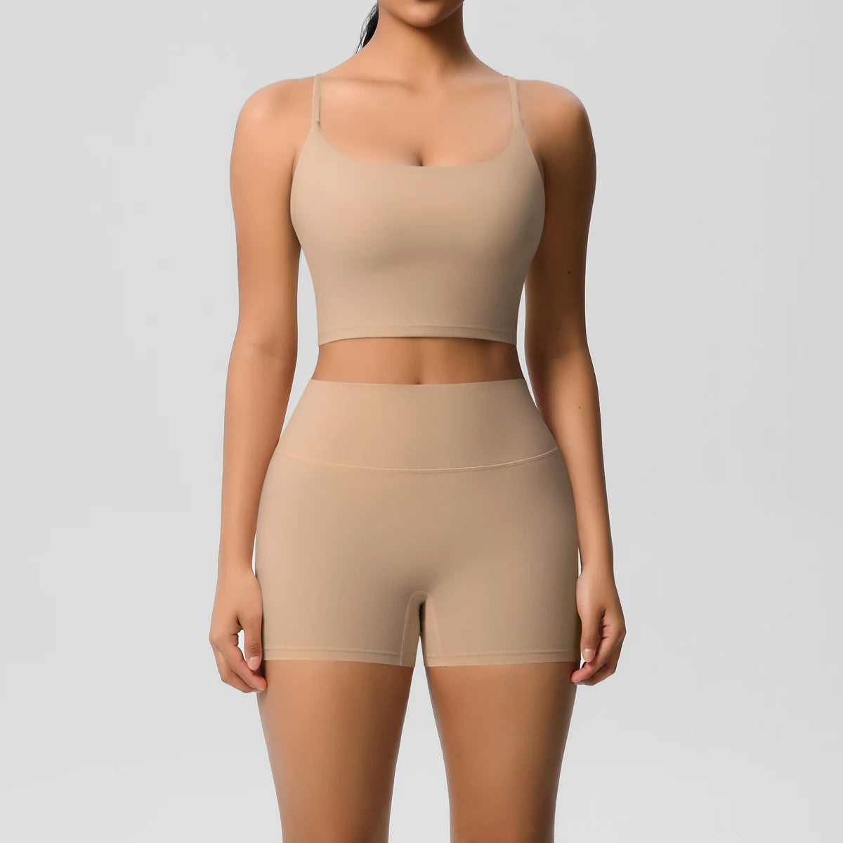 2-Piece Yoga Set (Bra & Shorts)