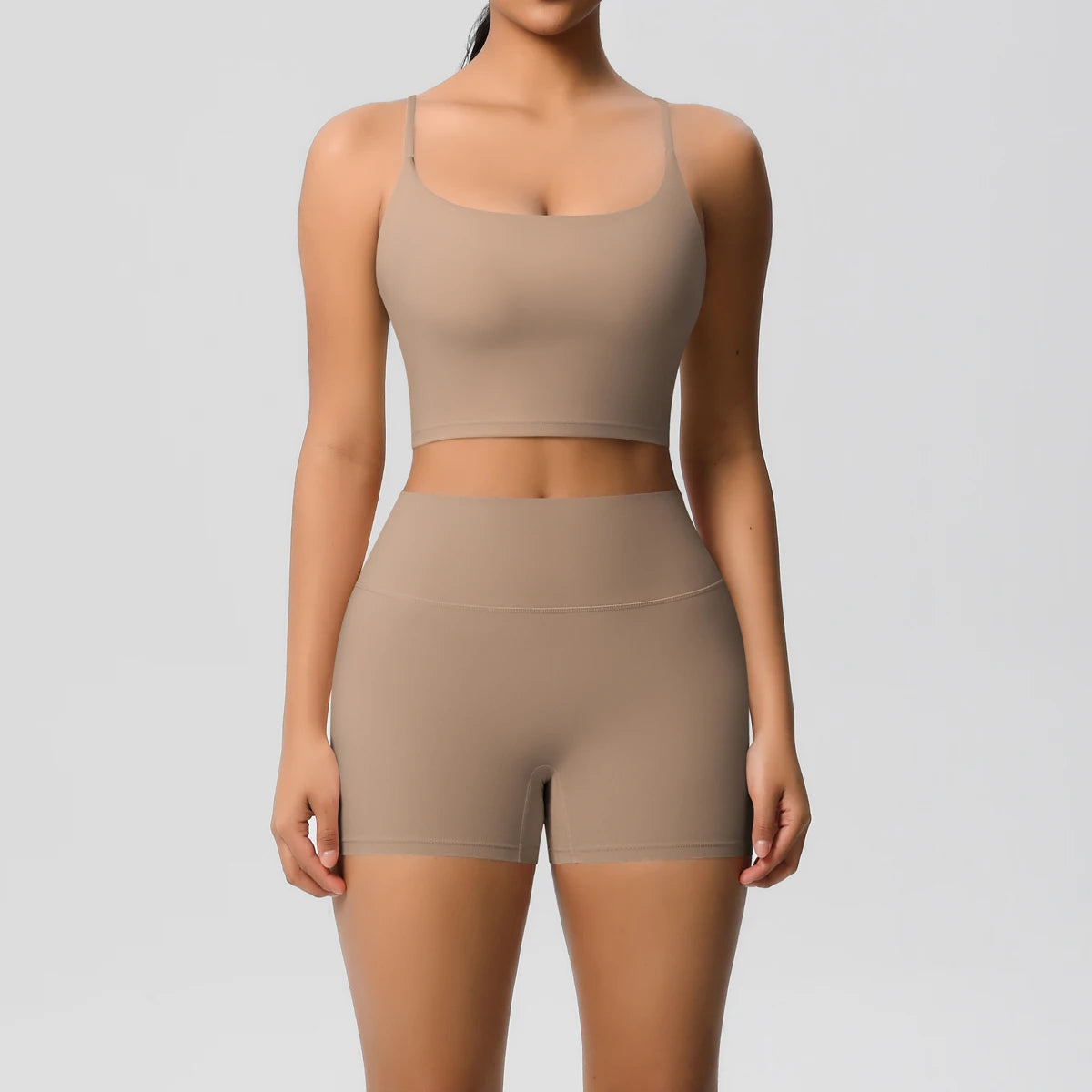 2-Piece Yoga Set (Bra & Shorts)