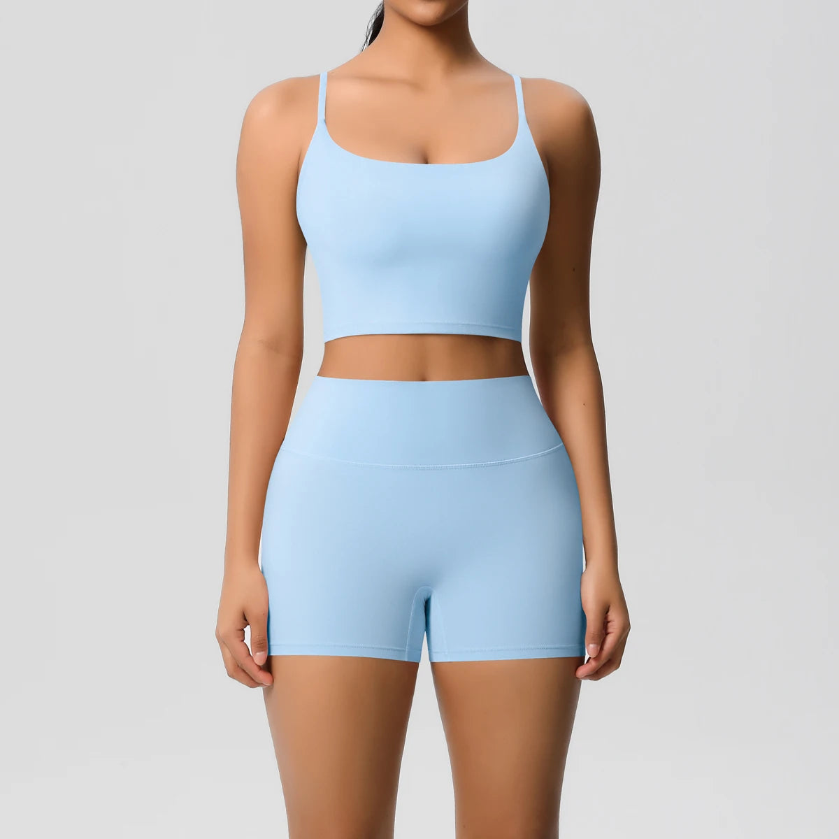 2-Piece Yoga Set (Bra & Shorts)