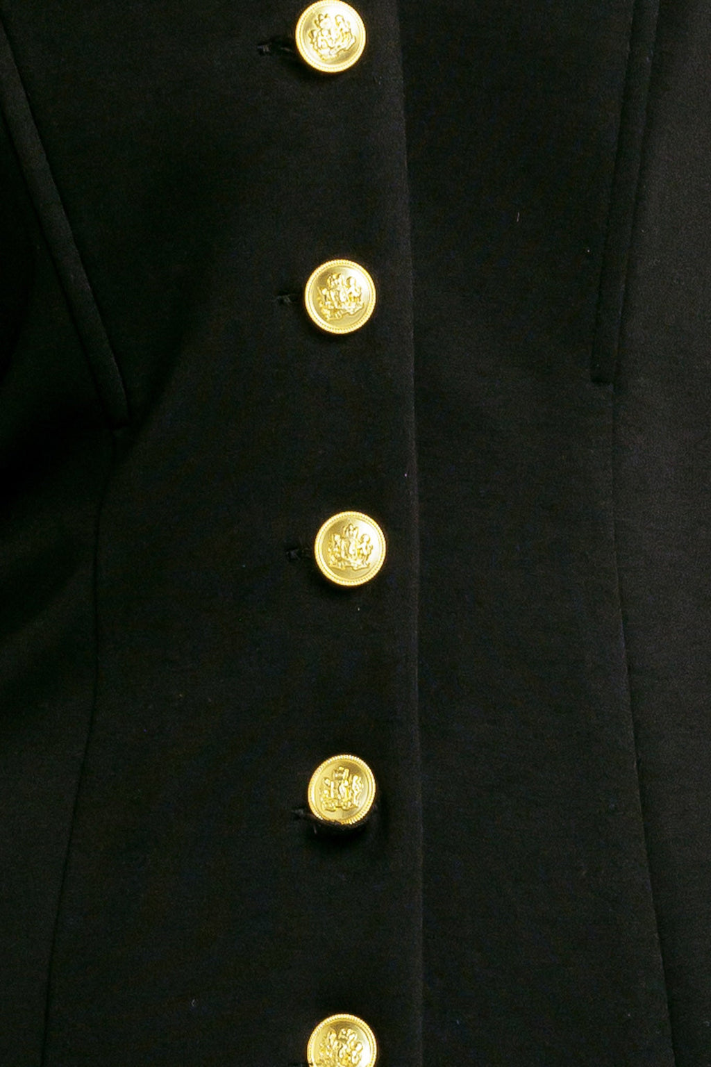 MODERN FLOW BLACK WOVEN TOP