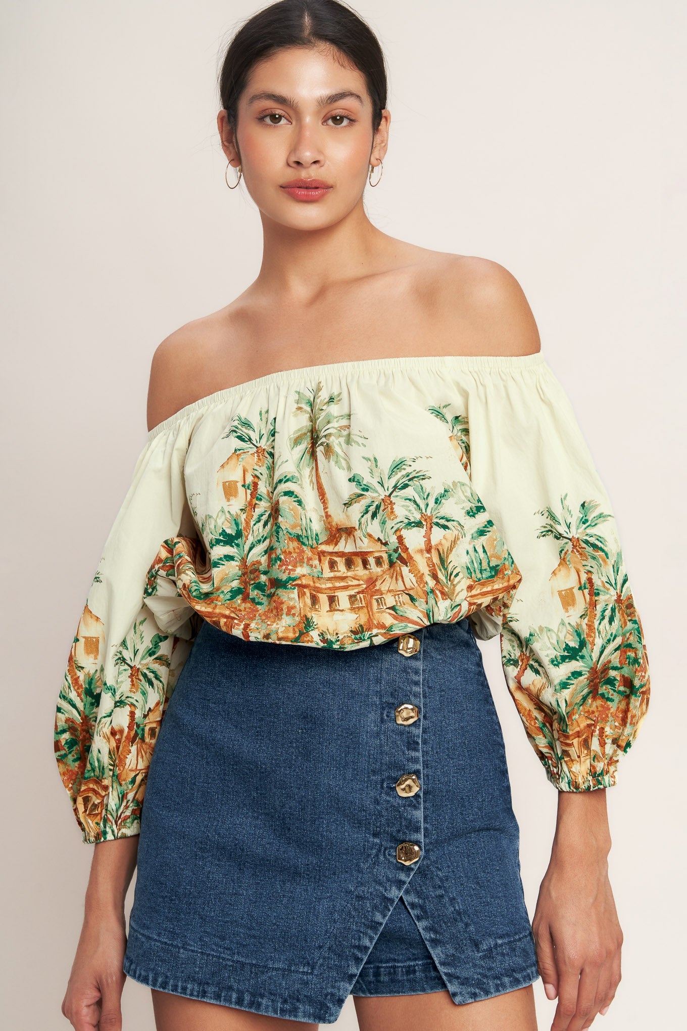 No Second Thoughts Denim Skirt