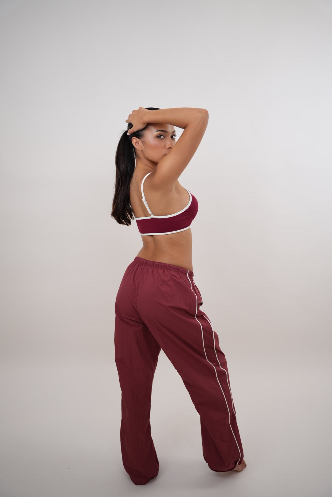 I Accept Change with Grace Red Versatile Relaxed Fit Pant