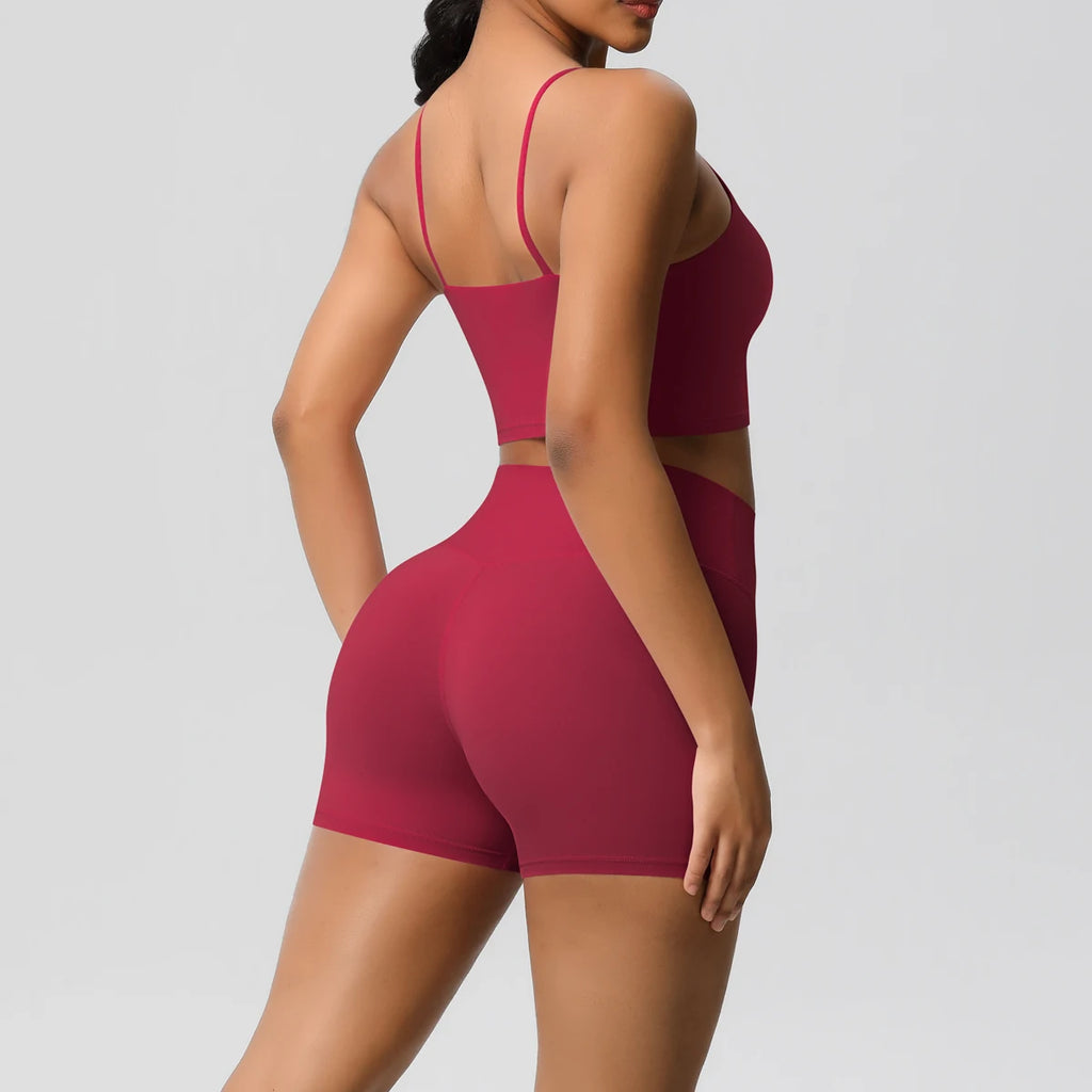 2-Piece Yoga Set (Bra & Shorts)