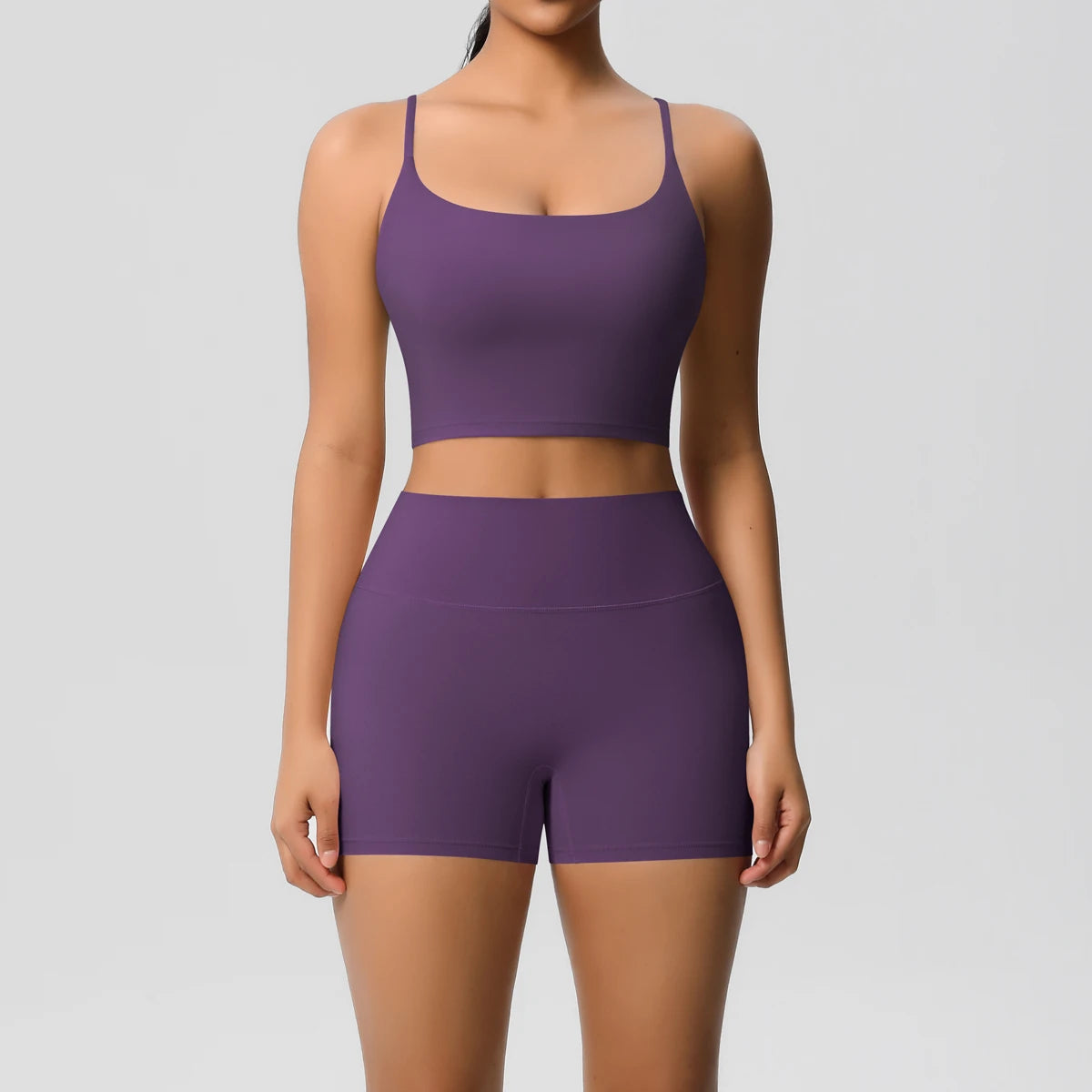 2-Piece Yoga Set (Bra & Shorts)