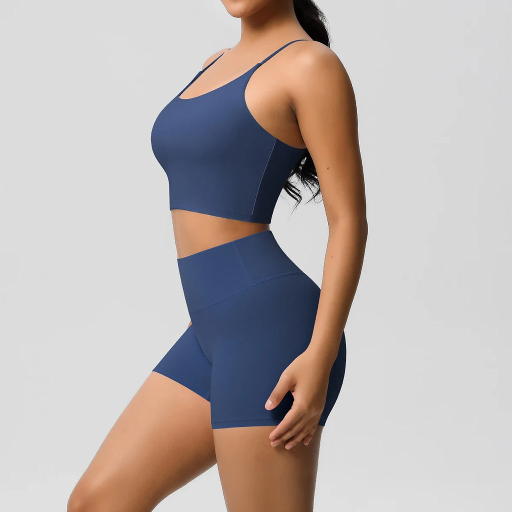 2-Piece Yoga Set (Bra & Shorts)
