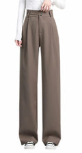 Womens Business Casual Wide Leg Long Dress Pants