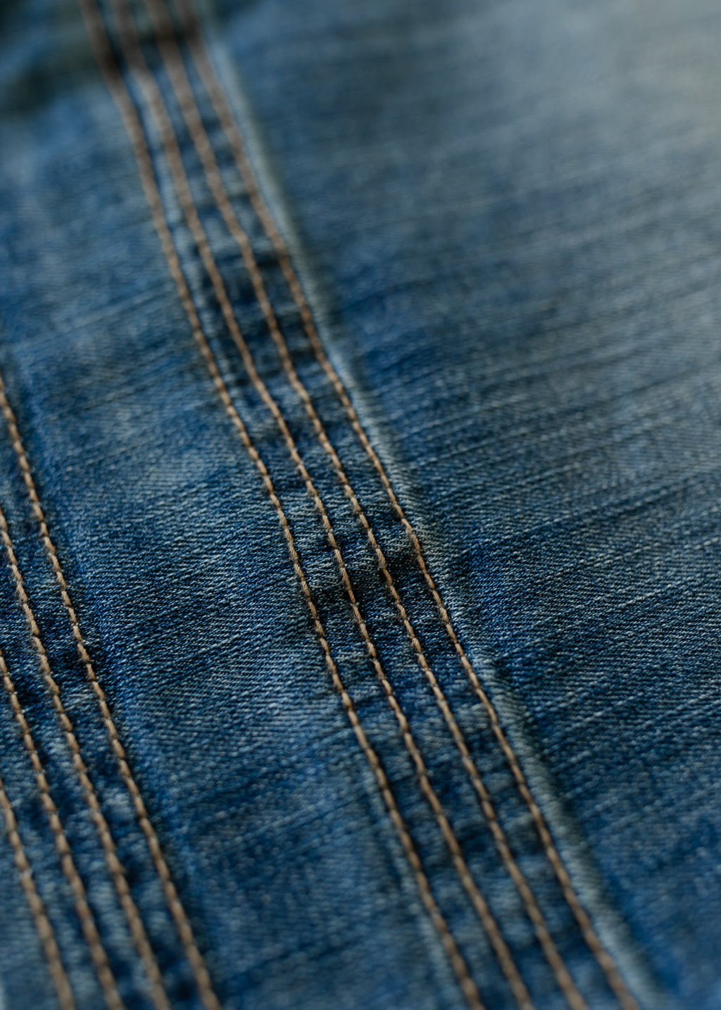 Sutton Side Zip A-line Denim Midi Skirt